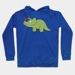 Triceratops bird Hoodie